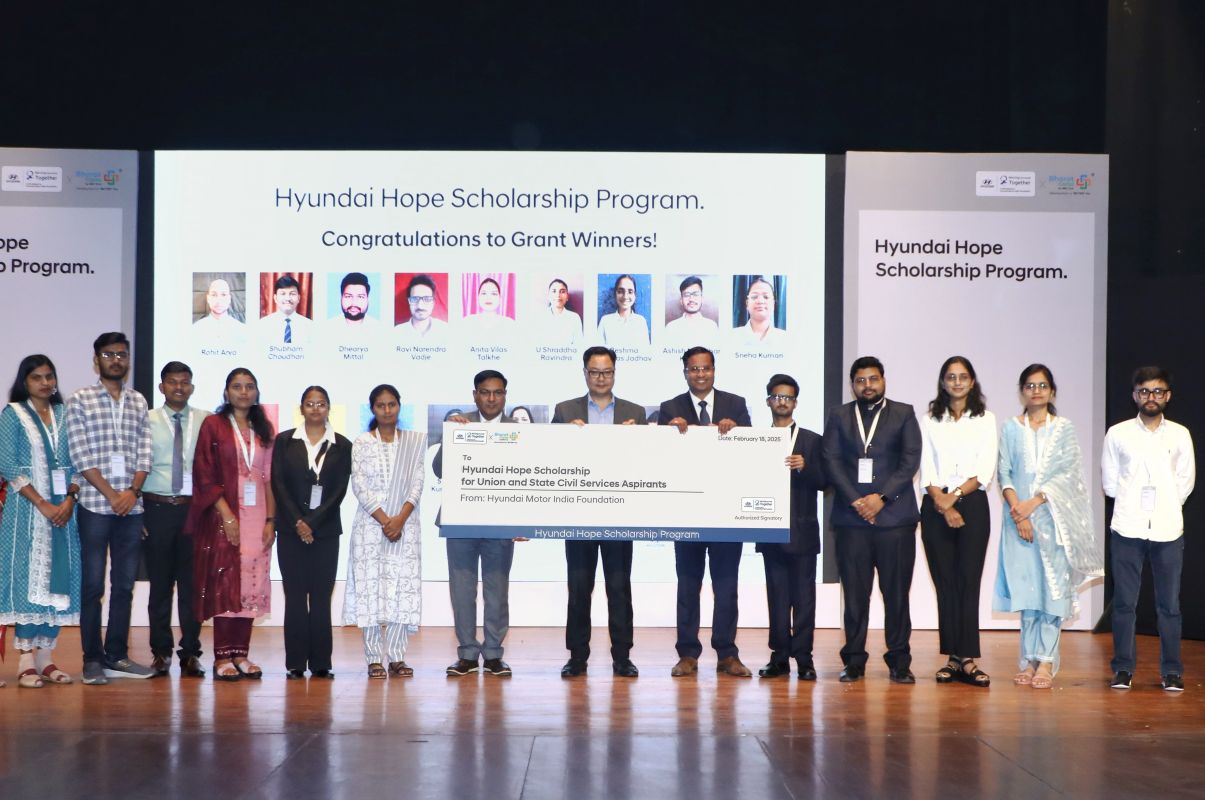 Hyundai Hope Scholarship Program Empowers 783 Students With Scholarships Worth Rs 3.38 Cr 